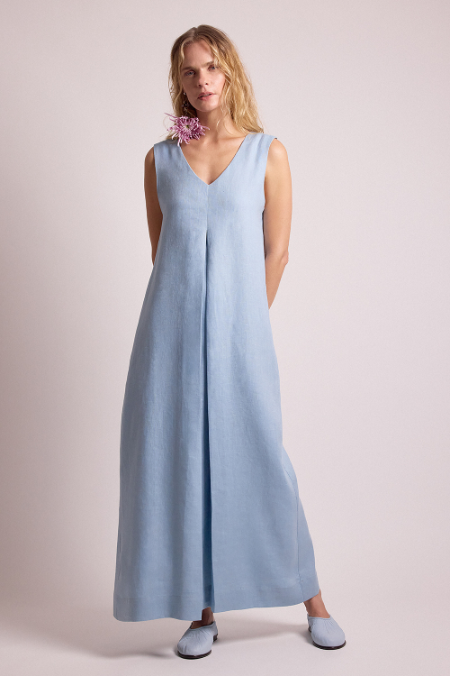 Descubra o Vestido Linho Alda que oferece um toque de sofisticação e conforto para qualquer look. Acesse!